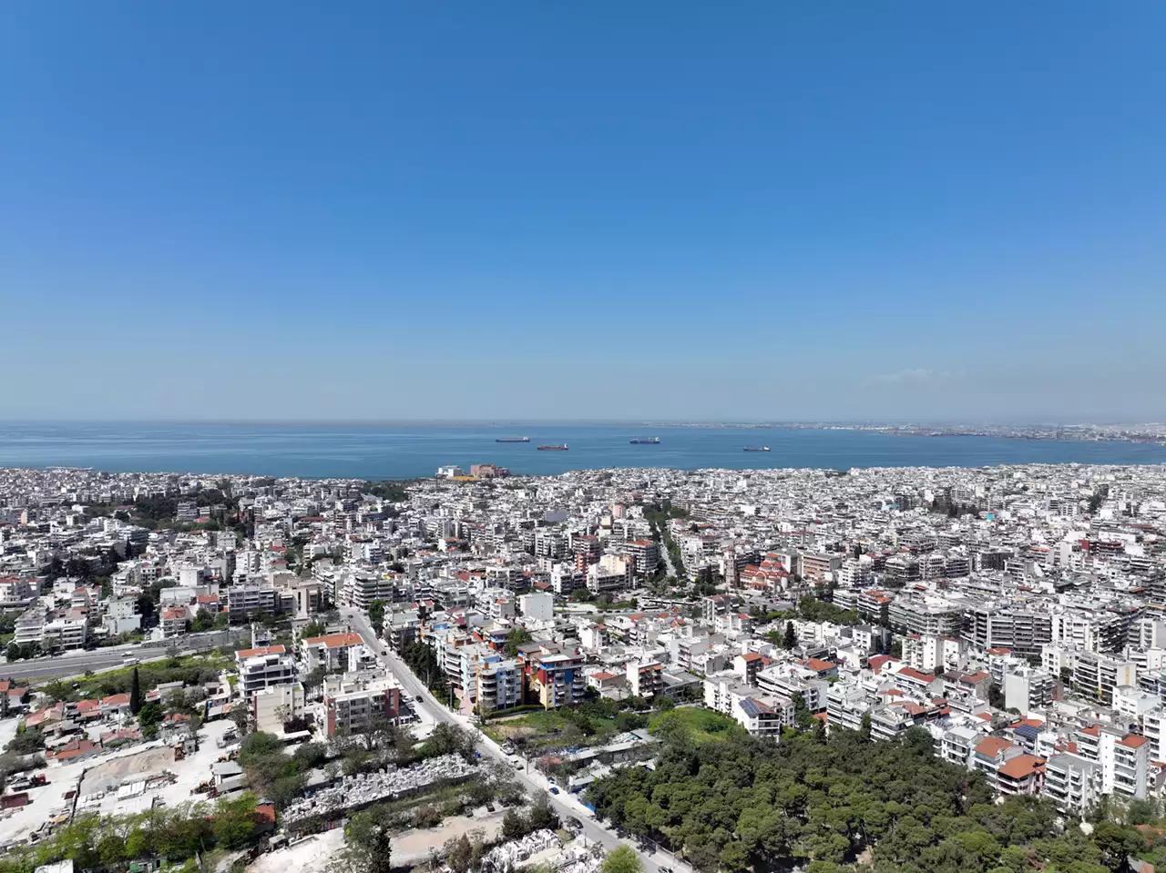 Φωτογραφία Θεσσαλονίκης από ψηλά